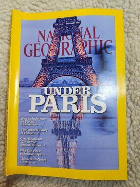 National Geographic Magazine Feb 2011 Under Paris Travel Photography Back Issue